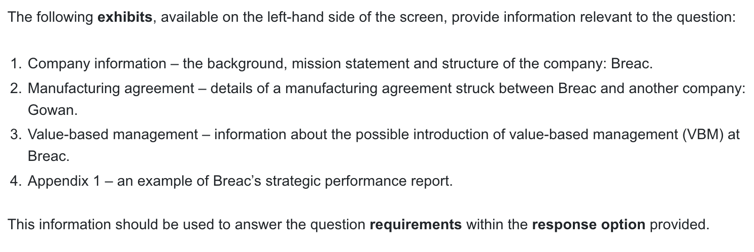 ACCA APM Past papers Question 3 June 2022 CBE aCOWtancy Exam