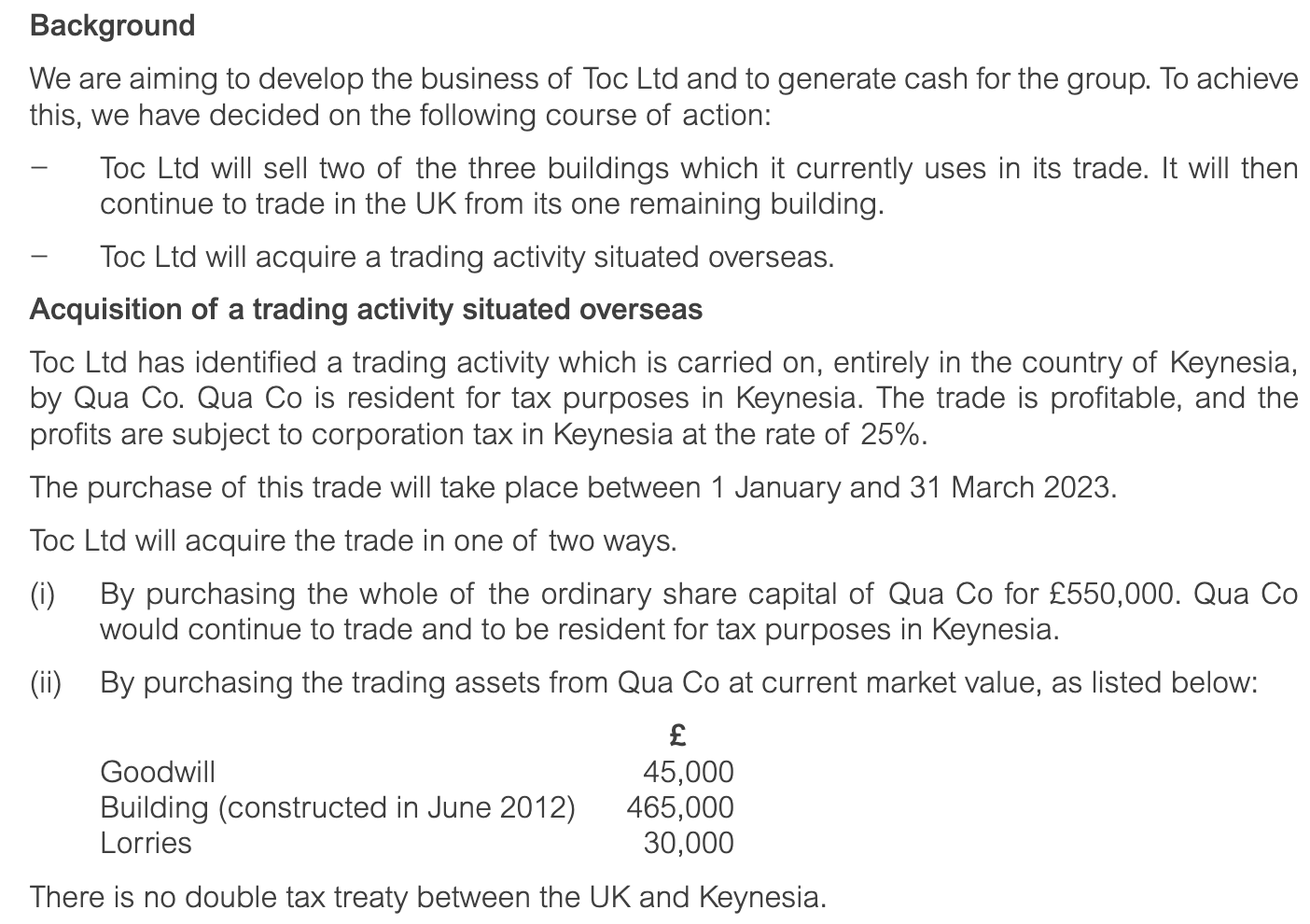 ACCA ATX (UK) Past Papers - Question 1c - December 2022 CBE | ACOWtancy ...