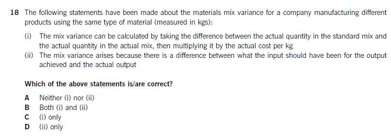 to how yield variance calculate material Exam