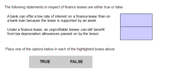 CIMA F3 Past papers - Question 59 - June 2016 Practice Exam (Jun 2016 Sns-Brigh10