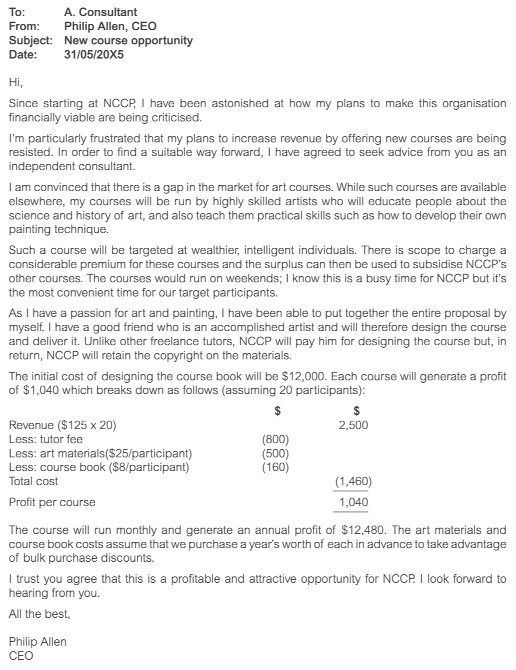 ACCA SBL Past Papers - Question 1 Task 4 - June 2021 CBE | ACOWtancy ...