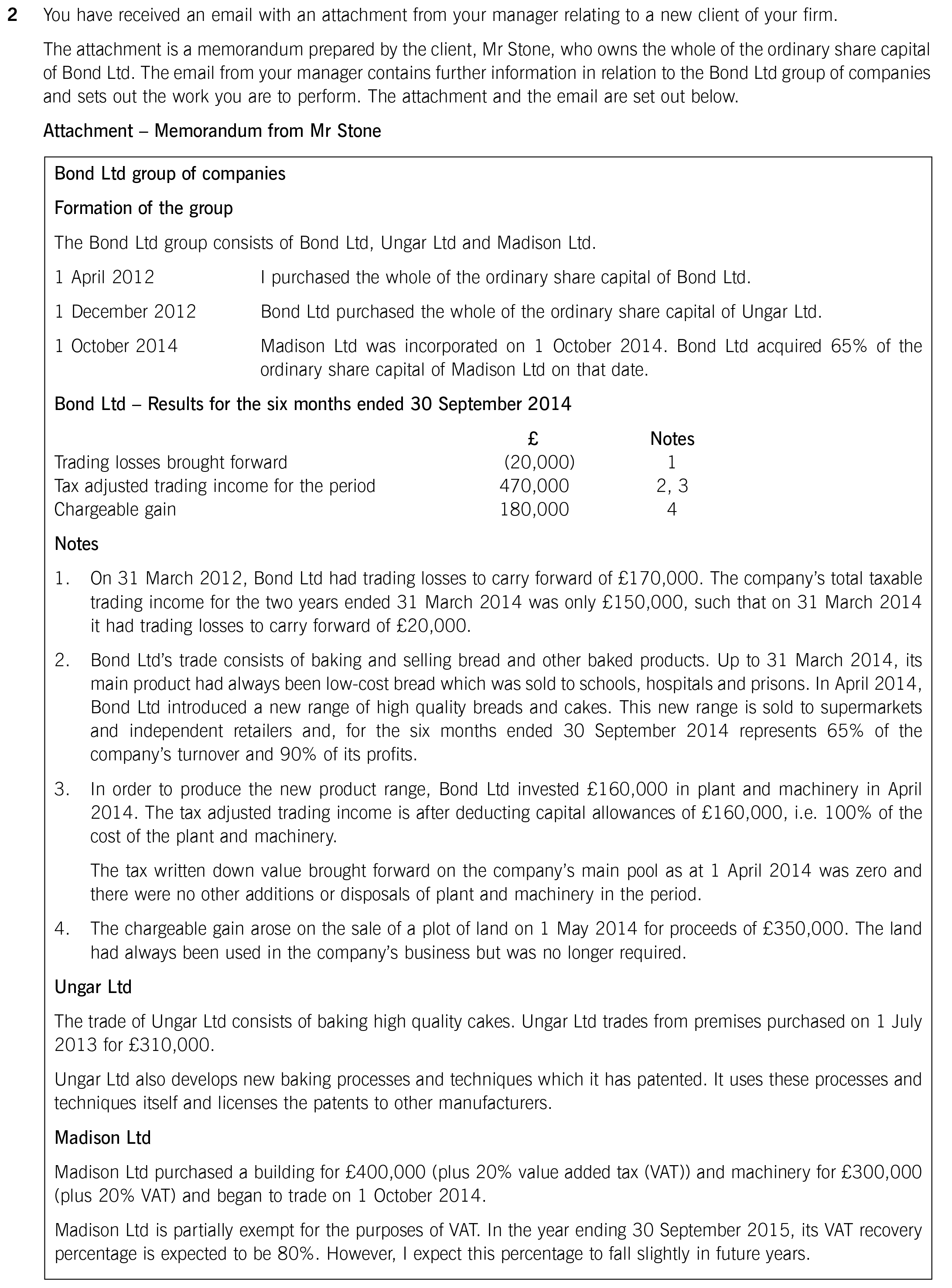 ACCA ATX (UK) Past Papers - Question 2c - December 2014 | ACOWtancy ...