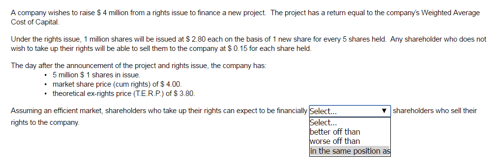 New F3 Study Notes