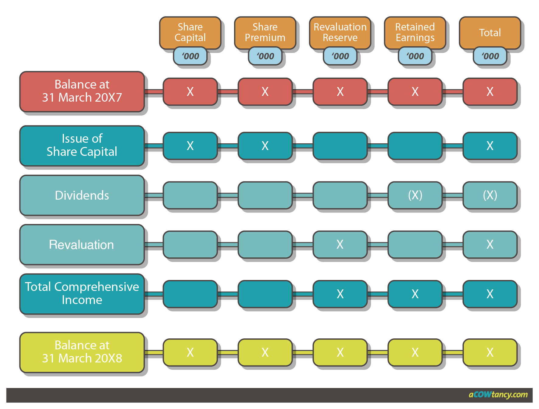 CIMA F1 Notes: Statement Of Changes In Equity | ACOWtancy Textbook