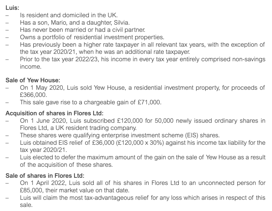 ACCA ATX (UK) Past Papers - Question 4b I Ii - June 2022 CBE ...