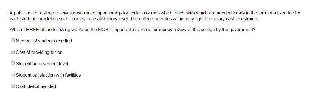 CIMA F3 Past papers - Question 6 - June 2016 Practice Exam (Jun 2016 ...