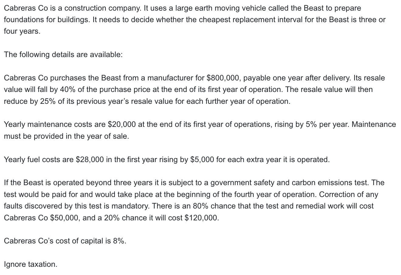 ACCA FM Past Papers - Question 6 - June 2021 CBE | ACOWtancy Exam Centre